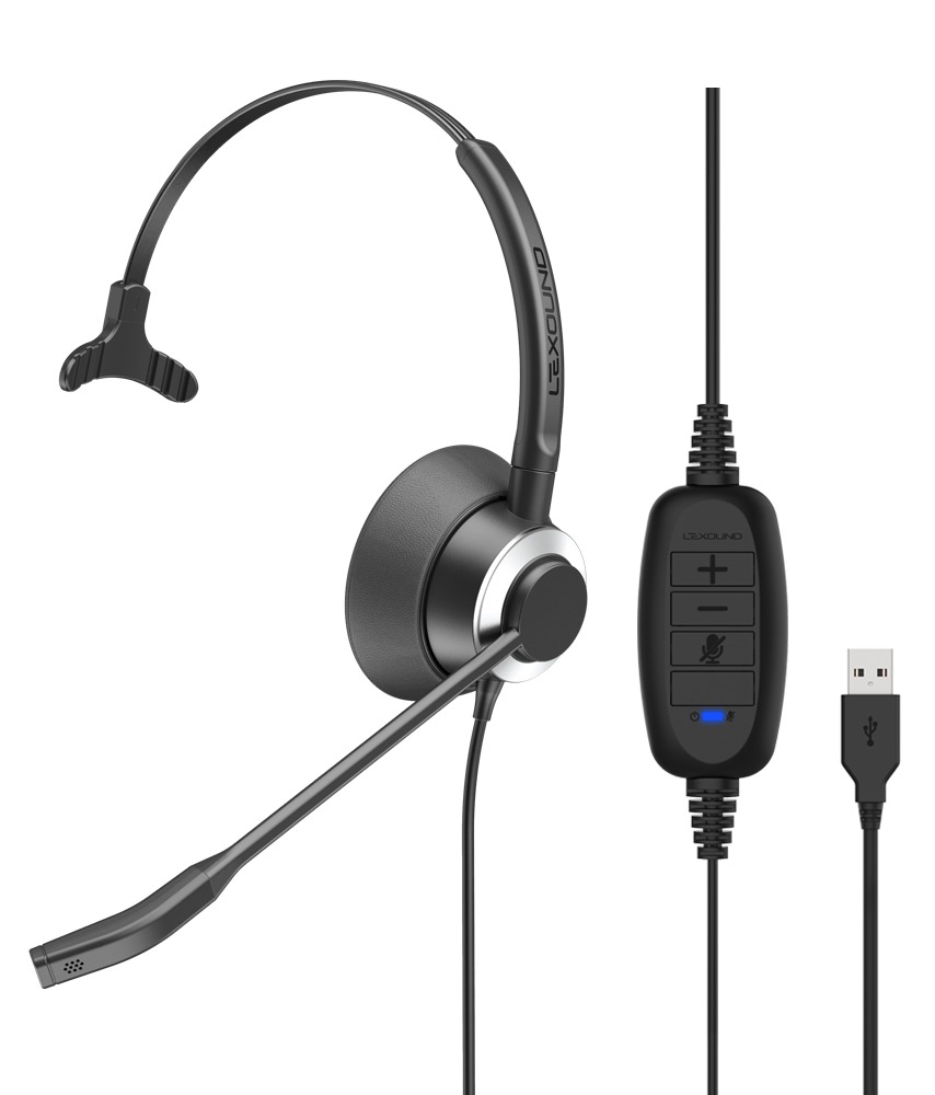 Micro-Casque Filaire Monaural Connecteur USB-A PRO 5000 M USB-A BX